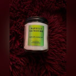 Harvest gathering Bath and body Works, single wick candle •lightly burned•